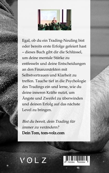 Actual product image Der Leitfaden für deine Trading Psychologie (German, Tom Volz, 2023)