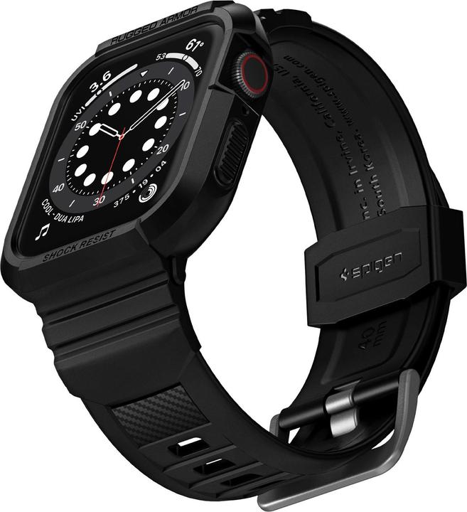 Image du produit Spigen RUGGED ARMOR "PRO" Apple Watch 4 / 5 / 6 / 7 / 8 / SE (40 / 41MM) BLACK