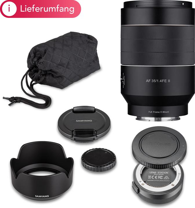 Wiltec F1,4 (Sony E, APS-C / DX, Vollformat)