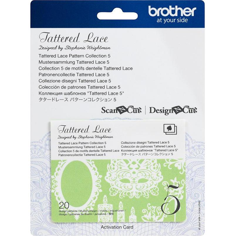 Brother Mustersammlung - Tattered Lace Nr. 5 - 20 Designs