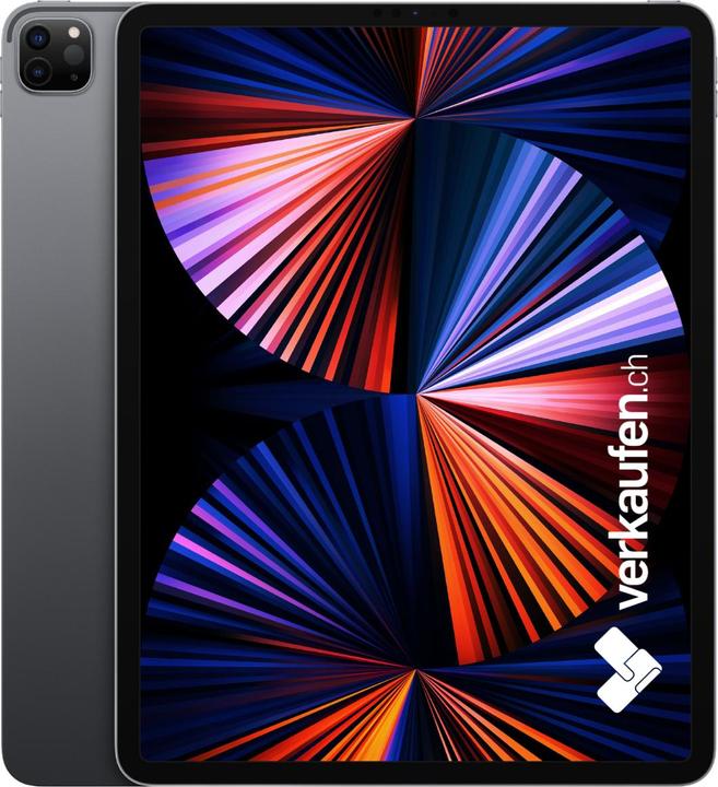 verkaufen.ch iPad Pro 12.9 WiFi (2021) (nur WLAN, 12.90", 256 GB, Space Gray, A / Wie neu)