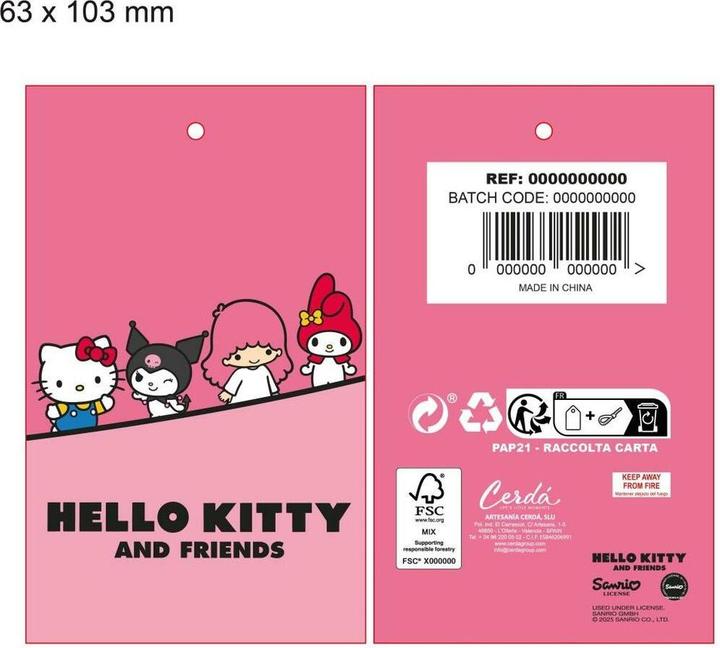 Actual product image Cerdá Sanrio - My Melody