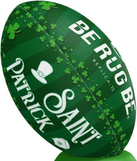 Actual product image Berugbe rugby ball saint-patrick 24