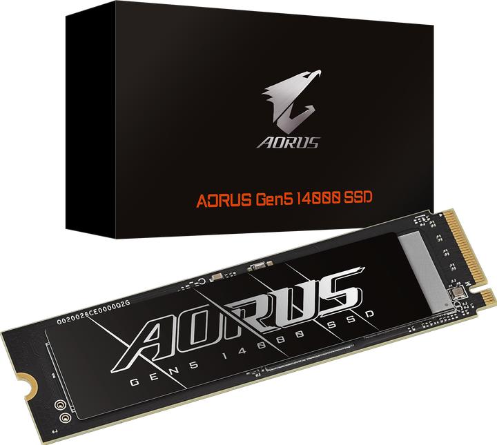 Actual product image Gigabyte AORUS Gen5 14000 (2000 GB, M.2 2280)