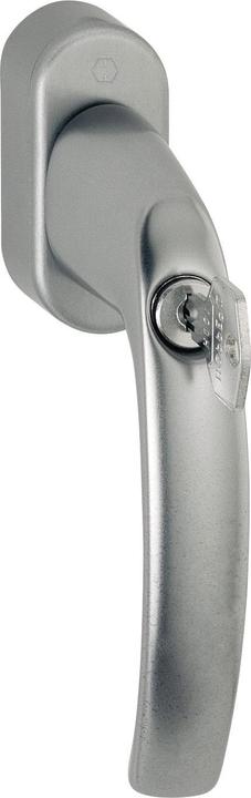 Produktbild Hoppe Fenstergriff ATLANTA sperrbar Secustik, Aluminium Edelstahl Effekt
