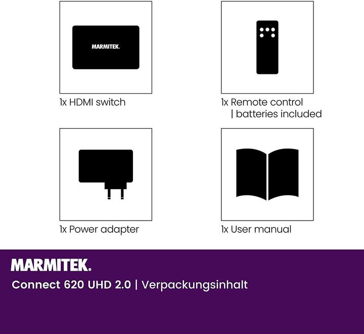 Produktbild Marmitek Connect 620 UHD 2.0