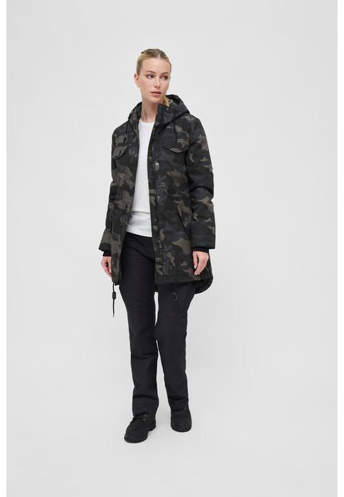 Produktbild Brandit Damen Marsh Lake Parka Grösse 4XL Farbe Dunkles Tarnmuster (4XL)