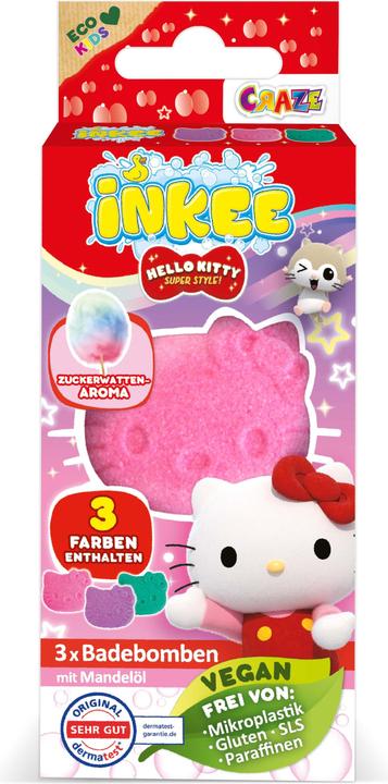 Produktbild Craze Mini Pack Hello Kitty (Badepralinen, 60 g)