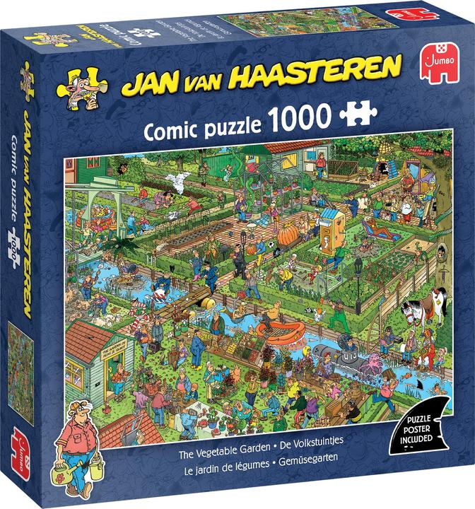 Produktbild Jumbo Puzzle Gemüsegarten (1000 Teile)