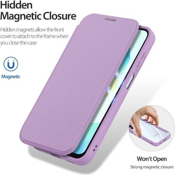 Actual product image Dux Ducis Skin X Pro Magnetic Stand leather case (Samsung Galaxy A16, Samsung Galaxy A16 5G)