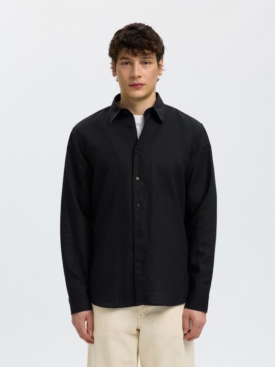 Immagine prodotto Selected Regular Fit Bluse aus Leinengemisch (S)