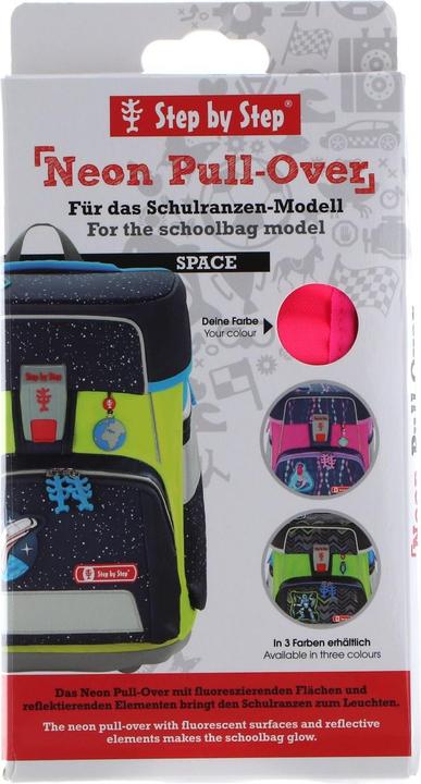 Actual product image Step by Step satchel accessory set Neon Pull-Over for SPACE