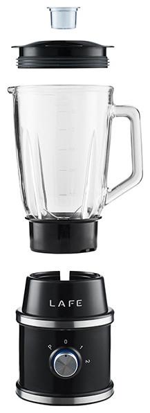 Produktbild Jworld LAFE Standmixer TITANIUMPOWER 1300 W 1 5 L Schwarz (1300 W)
