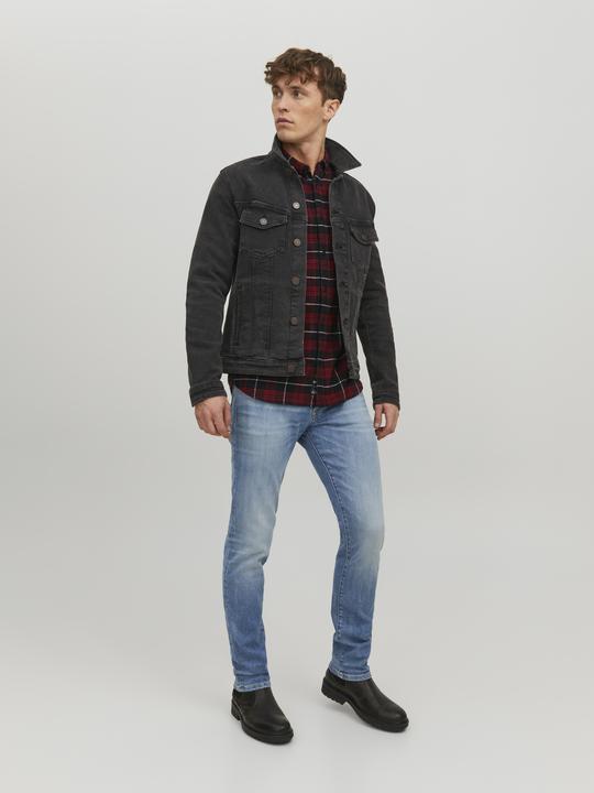 Produktbild Jack & Jones Davis Jeans Slim Straight Fit Med Blue (W33/L36)