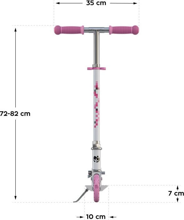 Produktbild Tulano Zigzag 35 Rosa Roller