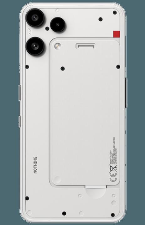 Actual product image Nothing Phone (3a) Lite (128 GB, Weiss, 6.67", 50 MP, 5G (128 GB, White, White, 6.77", Dual SIM, 5G)