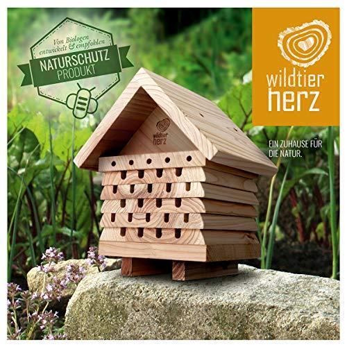 Produktbild Wildtier Herz Bienenhotel (Wildbienen, Biene)