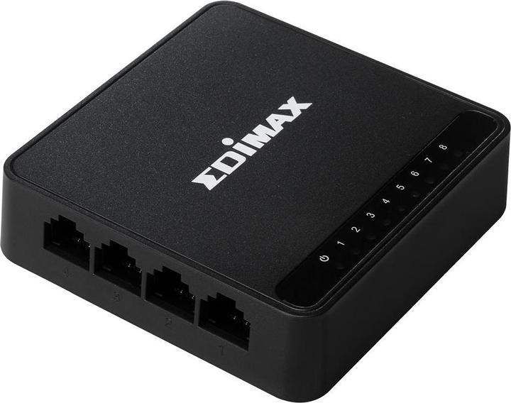 Actual product image edimax ES-3308P V3: 8 Port Switch,100Mbit/s (8 ports)