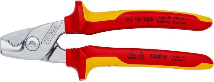 Actual product image Knipex Electronics Wire Stripping Shears (140 mm)