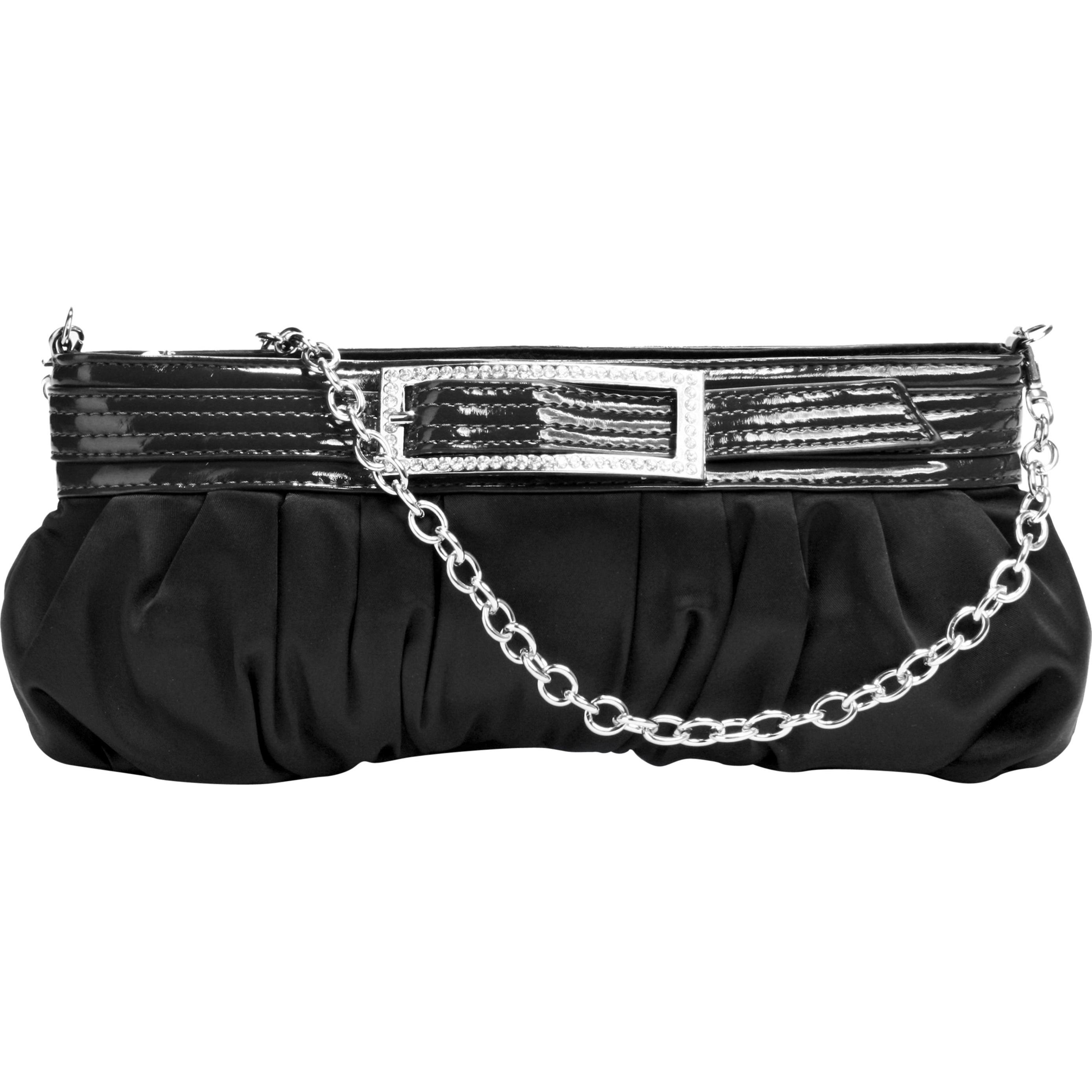 Cluty, Handtasche, Abendtasche ORSOLO, Schwarz