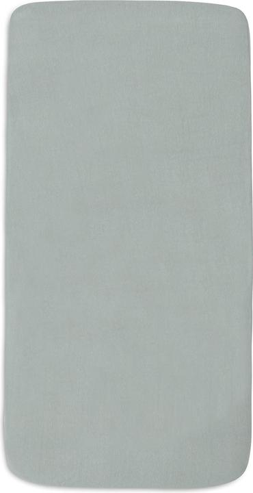 Produktbild Jollein Fix-Leintuch Jersey 2er, 60 x 120 cm, Sea Green/Biscuit (60 x 120 cm)