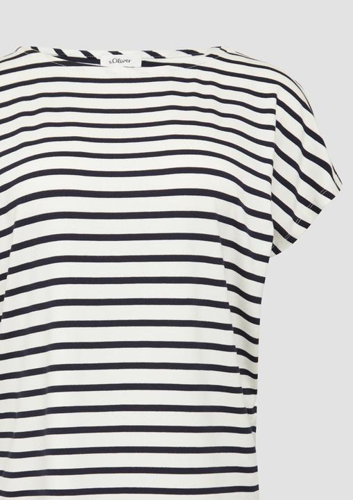 Image du produit S.Oliver T-Shirt Elastisches T-Shirt aus Viskosestretch im Relaxed Fit (36)