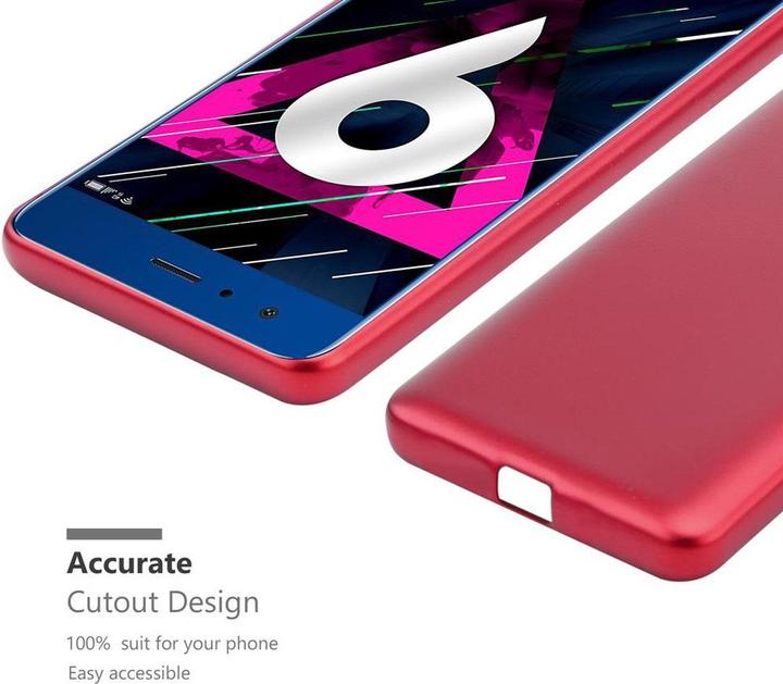 Actual product image Cadorabo TPU Matt Metallic Cover (Honor 9)