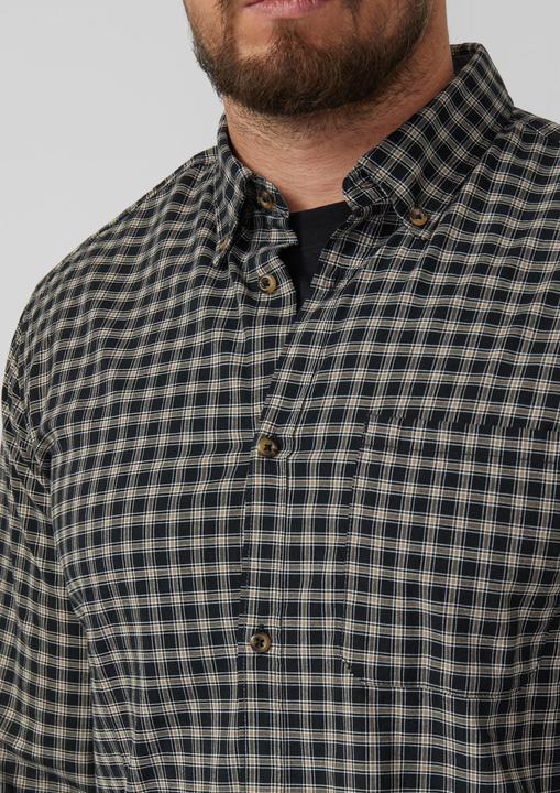 Immagine prodotto s.Oliver Hemd Regular Fit: Elastisches Button-Down-Hemd mit Karomuster (XXL)
