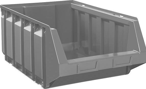 Actual product image kaiserkraft Sichtlagerkasten aus Polyethylen