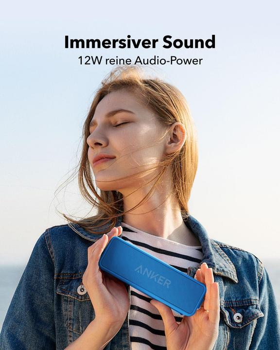 Actual product image Anker SoundCore 2 - Bluetooth-Lautsprecher (24 h)
