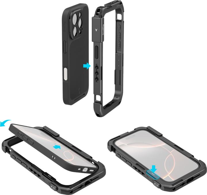Produktbild SmallRig Mobile Dual Handheld Kit für iPhone 16 Pro Max (Cage)