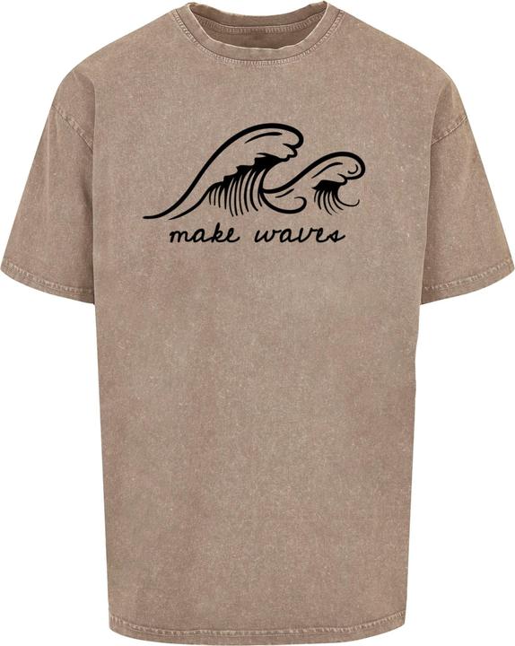 Actual product image Merchcode Summer - Make waves Acid Washed Oversize Tee - 113039 (L)