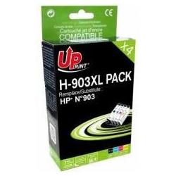 Print Druckerzubehör Uprint UPrint H-903XL BK / C/ M /Y PACK 4 (H-903XL-PACK-UP)