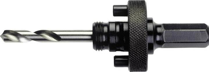 Actual product image Bahco Quick-release shank for carbide-tipped hole saws 32 mm x 210 mm x 11.1 mm - Cardboard packaging (30 mm)