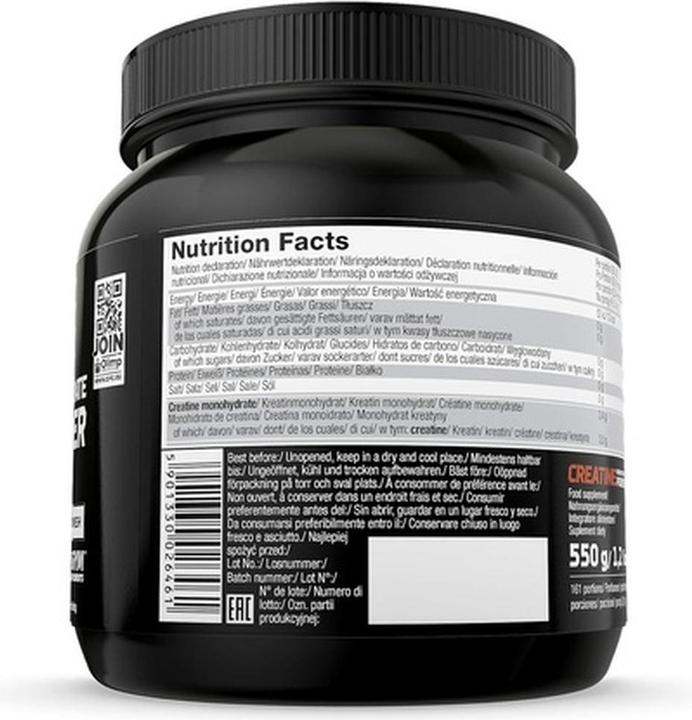 Valori nutrizionali e ingredienti Olimp Sport Nutrition Creatin Monohydrate (1 pz., Polvere, 550 g)