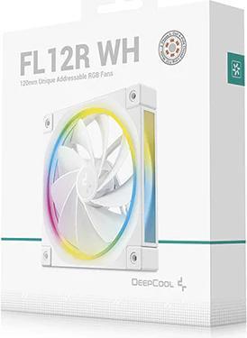 Actual product image Deepcool FL12R Reverse 120x120x25 White (120 mm, 1x)