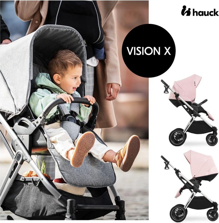 Produktbild Hauck Buggy & Sportwagen Vision X inkl. XXL Zubehörpaket