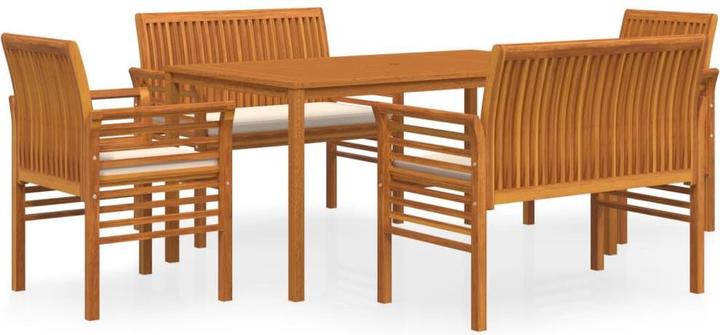 Produktbild vidaXL Garten Essgruppe (90 x 150 x 74 cm)