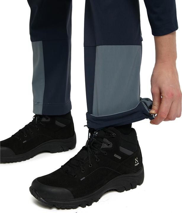 Actual product image Haglöfs Roc Sight Softshell Pant Women Steel blue/tarn blue (M)