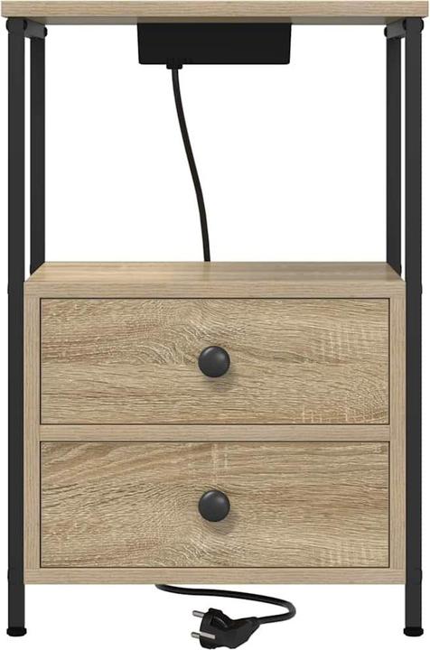 Actual product image vidaXL Bedside table (40 x 31 x 60 cm)