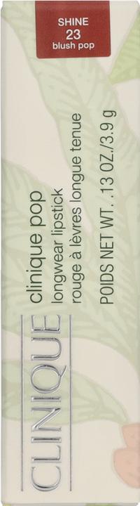 Actual product image Clinique Pop Longwear Lipstick Shine Blush Pop (Plum Pop)