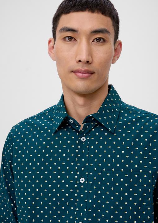 Image du produit s.Oliver Hemd Slim: Hemd aus Baumwollstretch (S)
