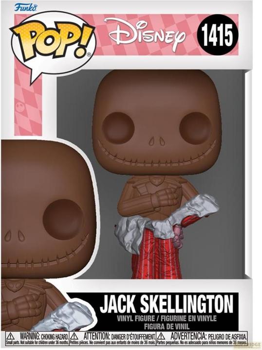 Immagine prodotto Funko L'ETRANGE NOEL DE MONSIEUR JACK - POP Disney N°1415 -Jack (Val Choc)