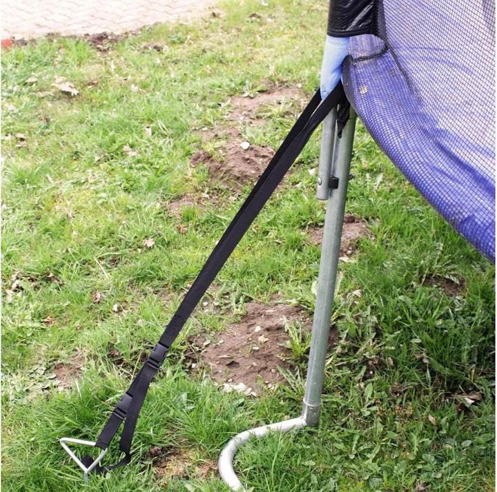 Produktbild Koor Trampolin mit Leiter Ø 244 cm, Durchmesser: 244 (244 cm)