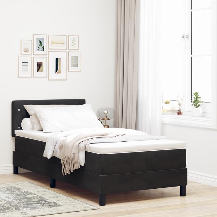 Actual product image vidaXL Modernes Bett (90 x 190 cm)