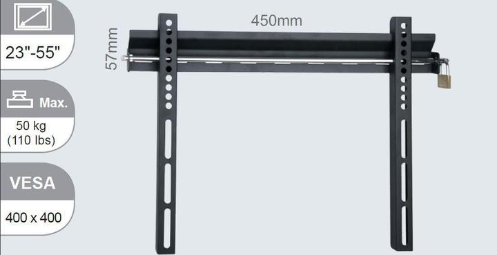 Image du produit Vivolink VLMW2355 Support TV (55 pouces) (Mur, 55", 50 kg)