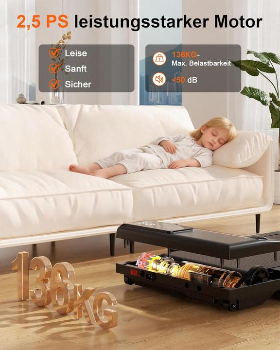 Image du produit Superun Walking Pad mit Steigung & App-Steuerung