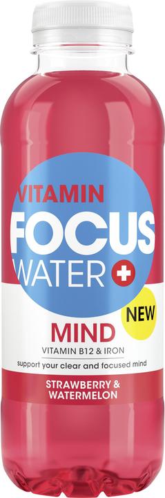 Image du produit Focuswater MIND Erdbeere & Wassermelone (50cl) (1 x 50 cl)