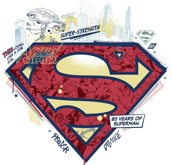 Produktbild Superman 85th Anniversary Sweatshirt (S)