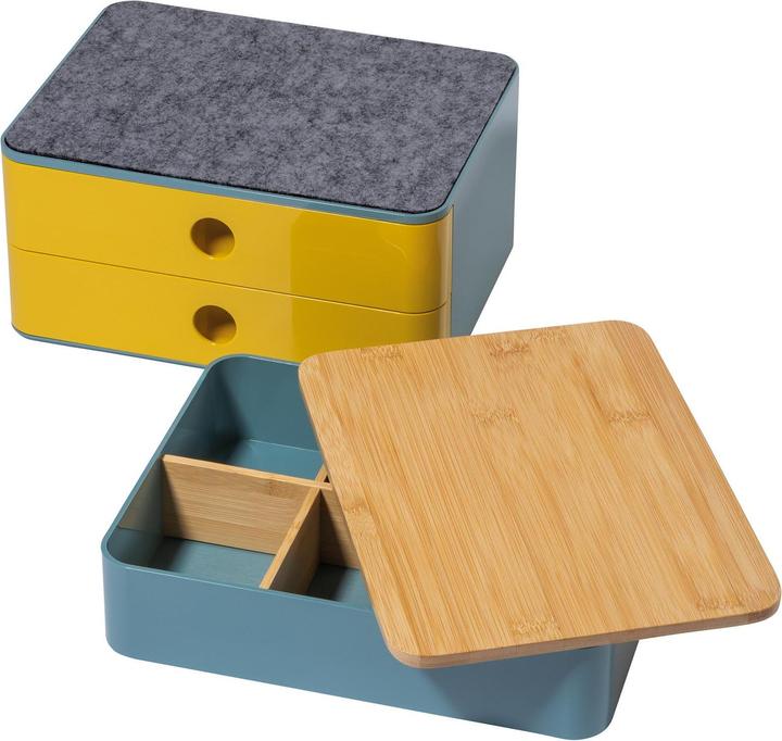 Produktbild Han Schubladenbox Allison Smart-Box Plus 2 Schubladen, Gelb